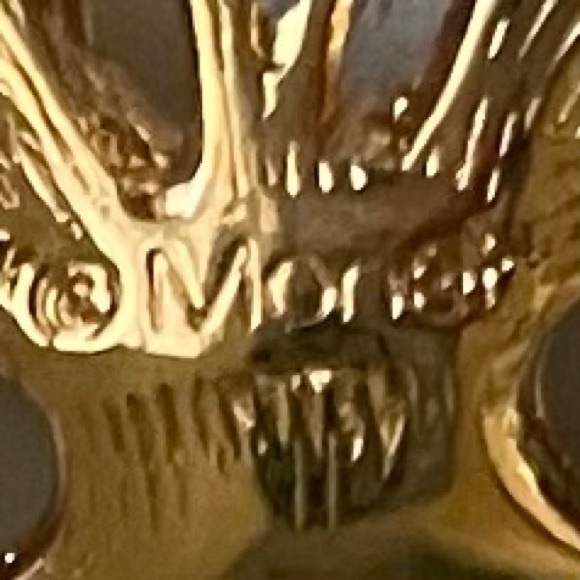 Vintage Monet crystal butterfly brooch - Picture 3 of 5